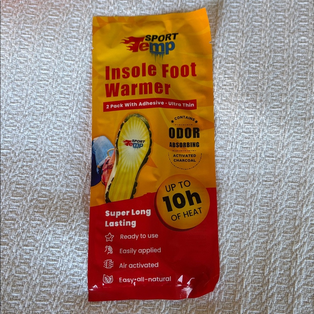 Sport Emp Insole Foot Warmer with Adhesive - 14 pairs